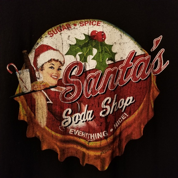 Dec 25 Other - Dec 25 Santa's Soda Shop XL Tee Dec 25 Other - Dec 25 Santa's Soda Shop XL Tee